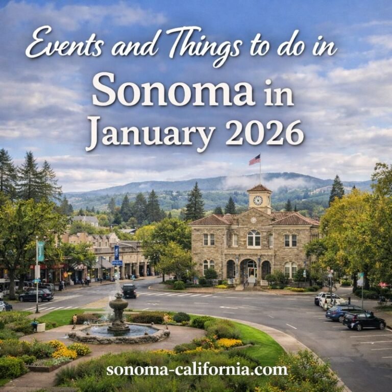 Read more about the article Events and Things to do in Sonoma CA January 2026
