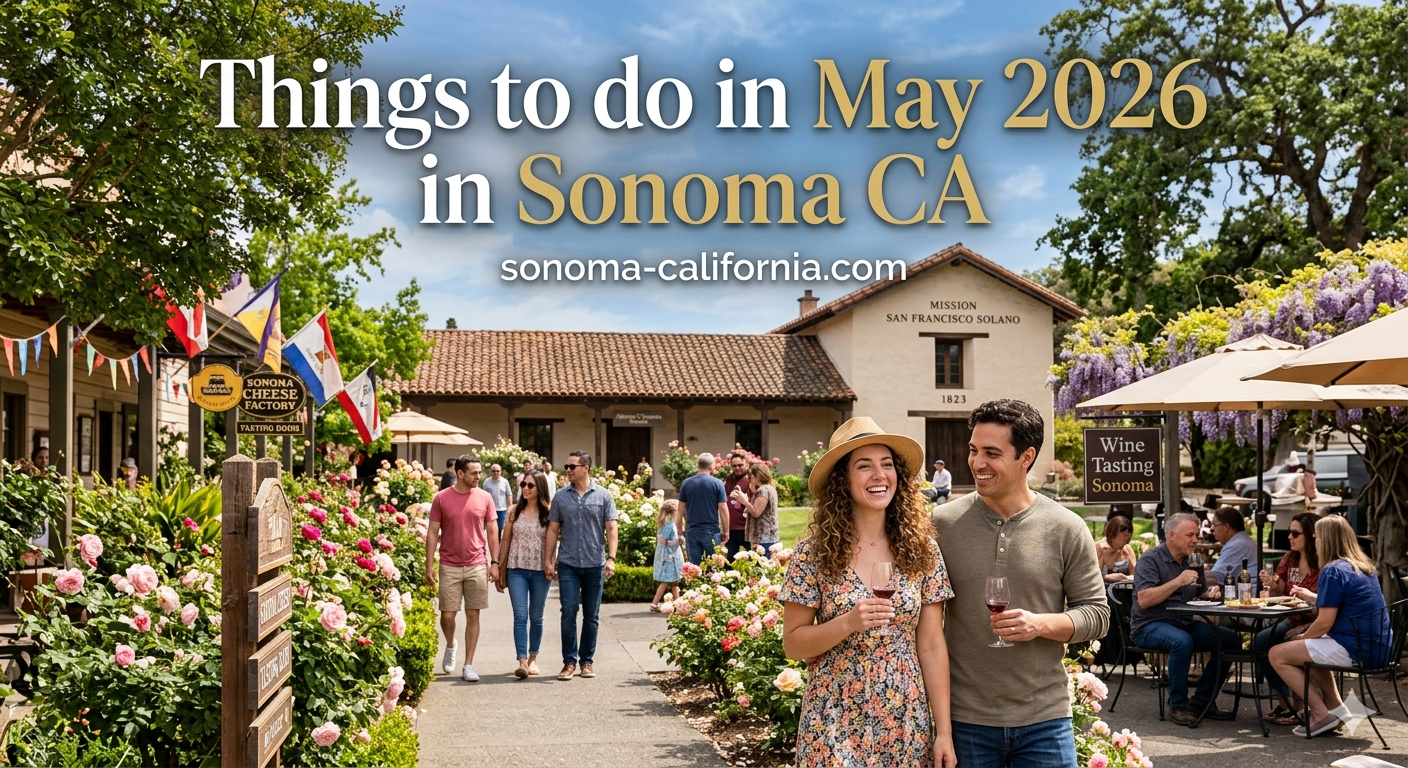 You are currently viewing Events and Things to do in Sonoma California in May 2026