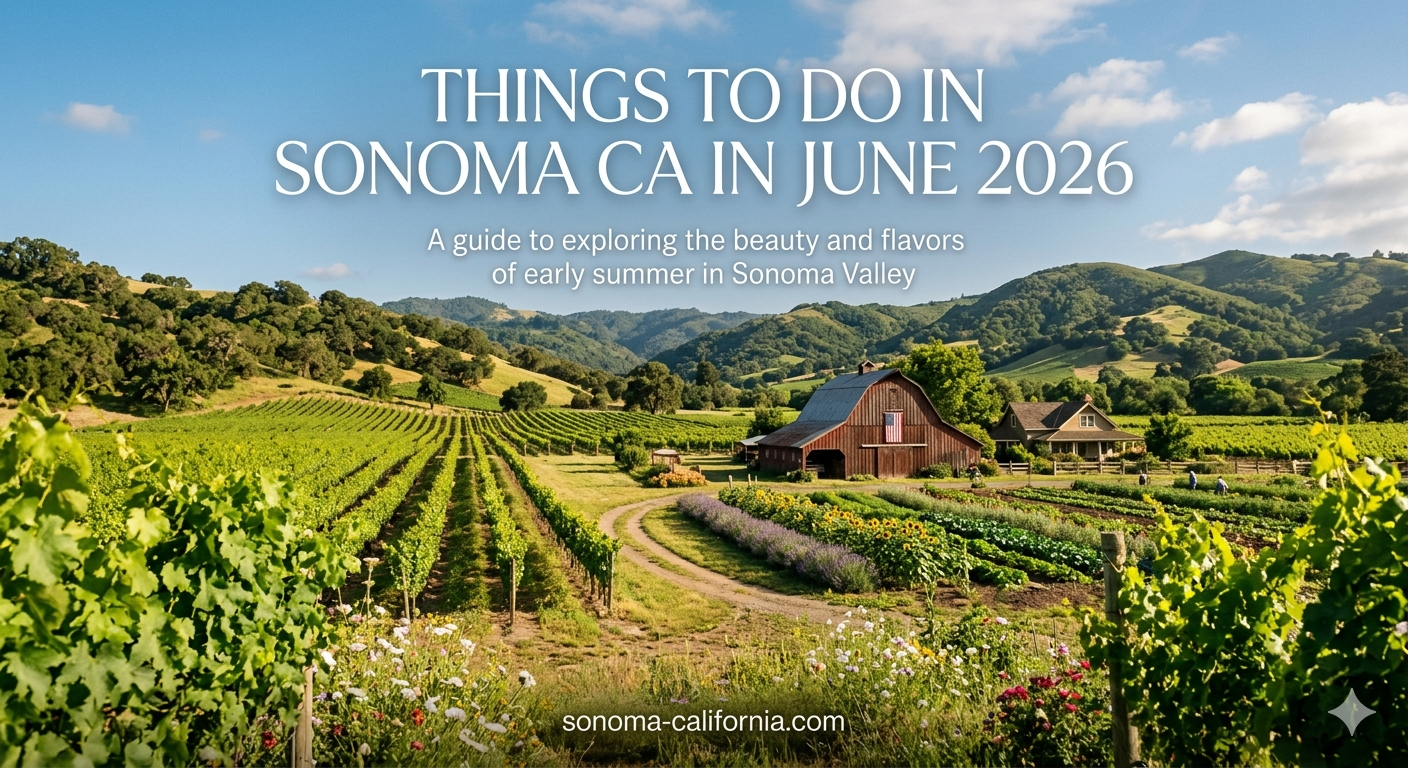 You are currently viewing Events and Things to do in Sonoma California in June 2026