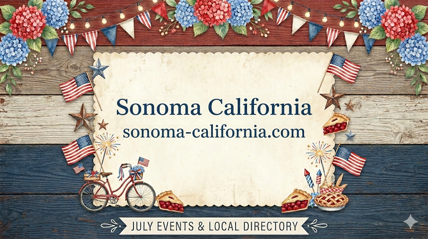 You are currently viewing Events and Things to do in Sonoma California in July 2026