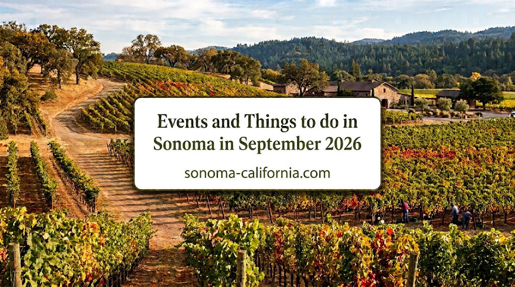 You are currently viewing Events and Things to do in Sonoma California in September 2026